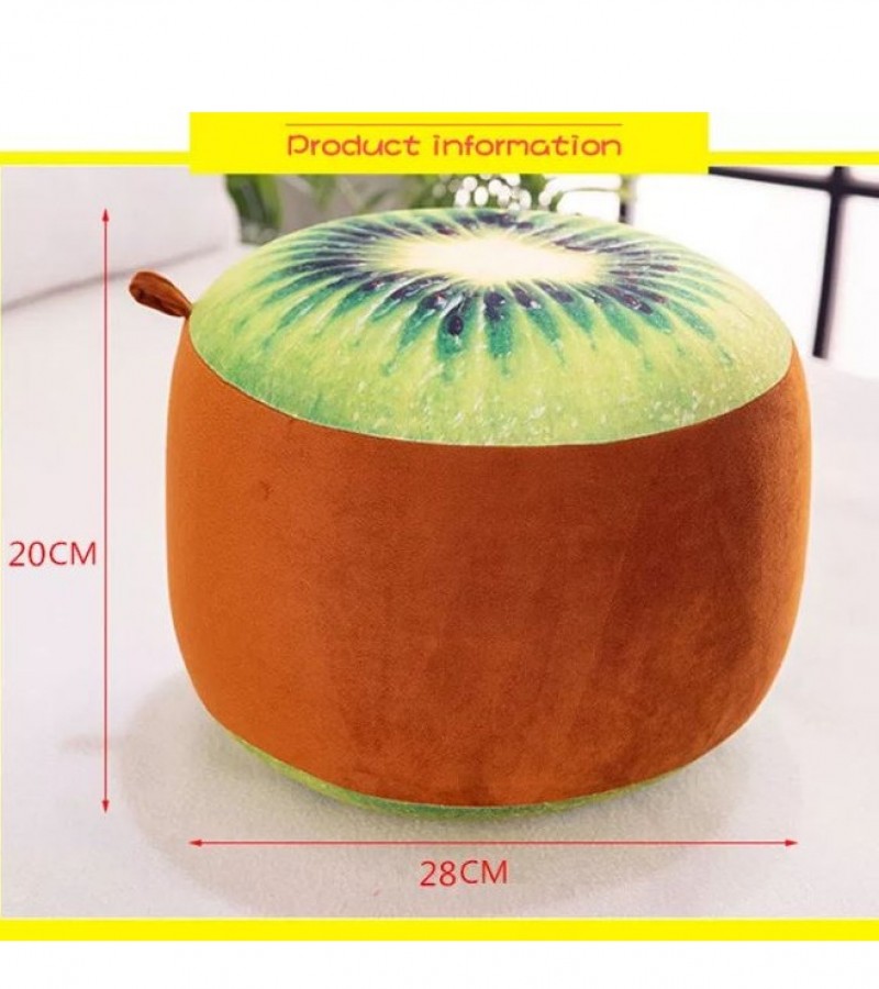 Comfortable Foldable 3D Fruit Stool Home Office Sitting Stool Fruit Chair - Randomly Design