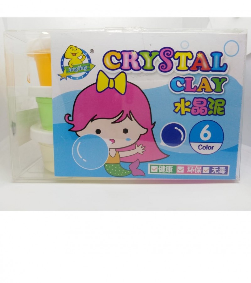Crystal Slime 6 Colors that Glow in The Dark Great Toy For Any Child