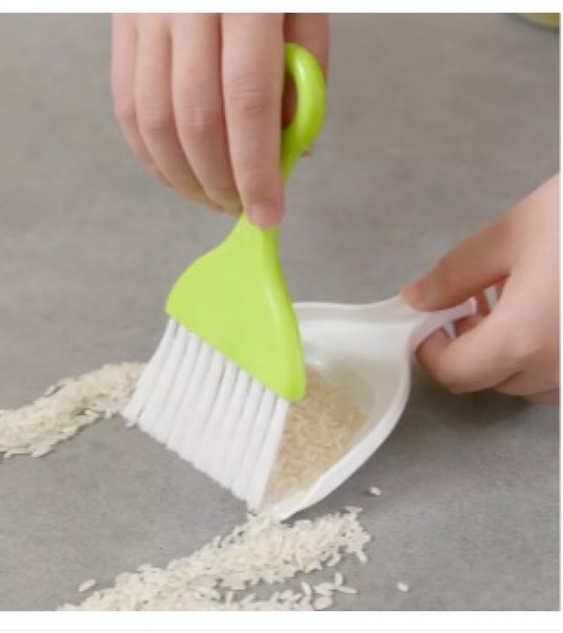 Dust Pan Mini Cleaning Brush For Table Desktop Keyboard Cleaning Brush Plastic  Household - Multi