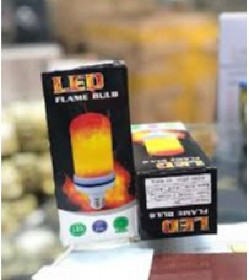 Flame Effect Fire Led Bulb - Yellow