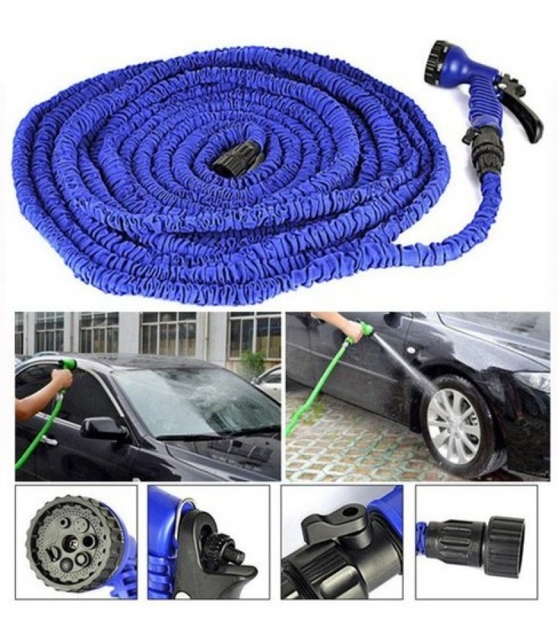 Garden Magic Hose Water Pipe With Spray Nozzle For Garden & Car Wash 50ft -  Sale price - Buy online in Pakistan 
