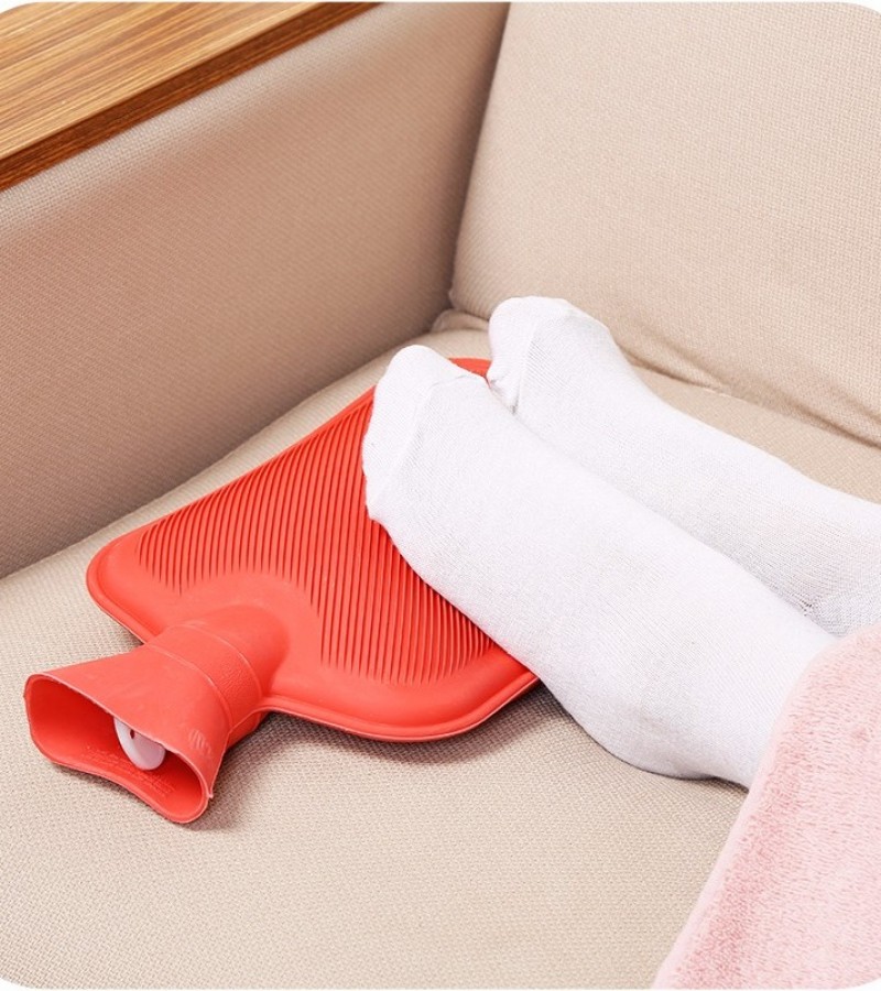 Hot Water Bottle Heat Pad (Heat Bag) For Pain Relief Silicon Rubber