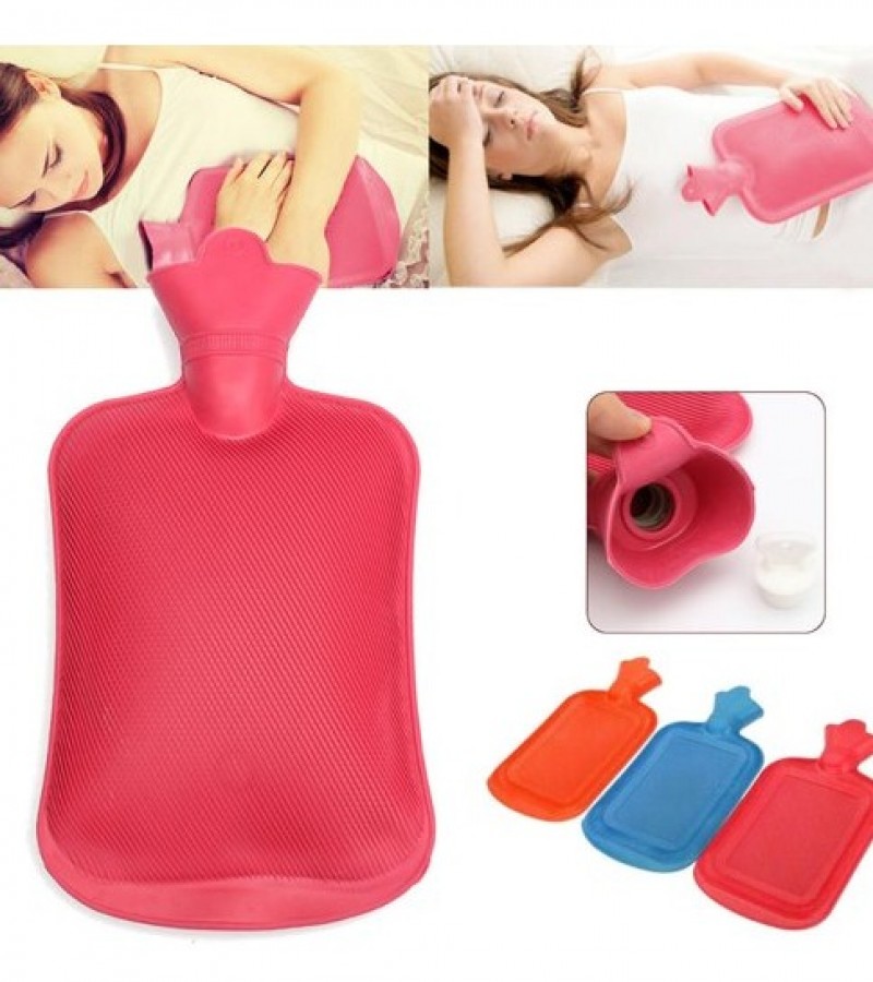 Hot Water Bottle Heat Pad (Heat Bag) For Pain Relief Silicon Rubber