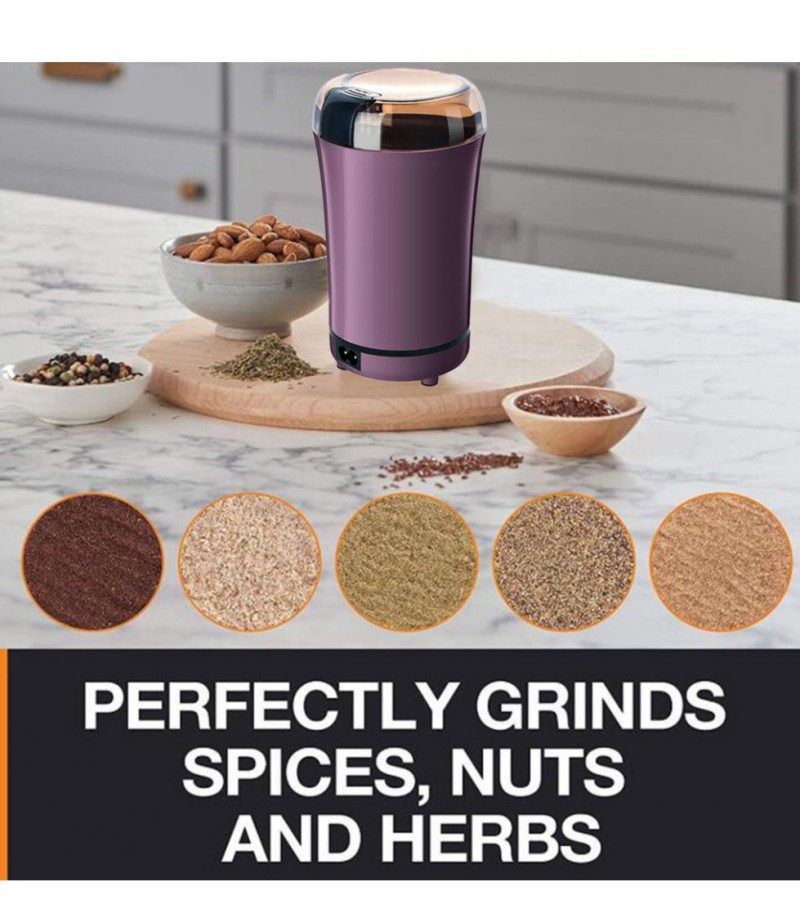 Household Mini Electric Food Grinder Super Fine Grinding Pepper Spice Grinder