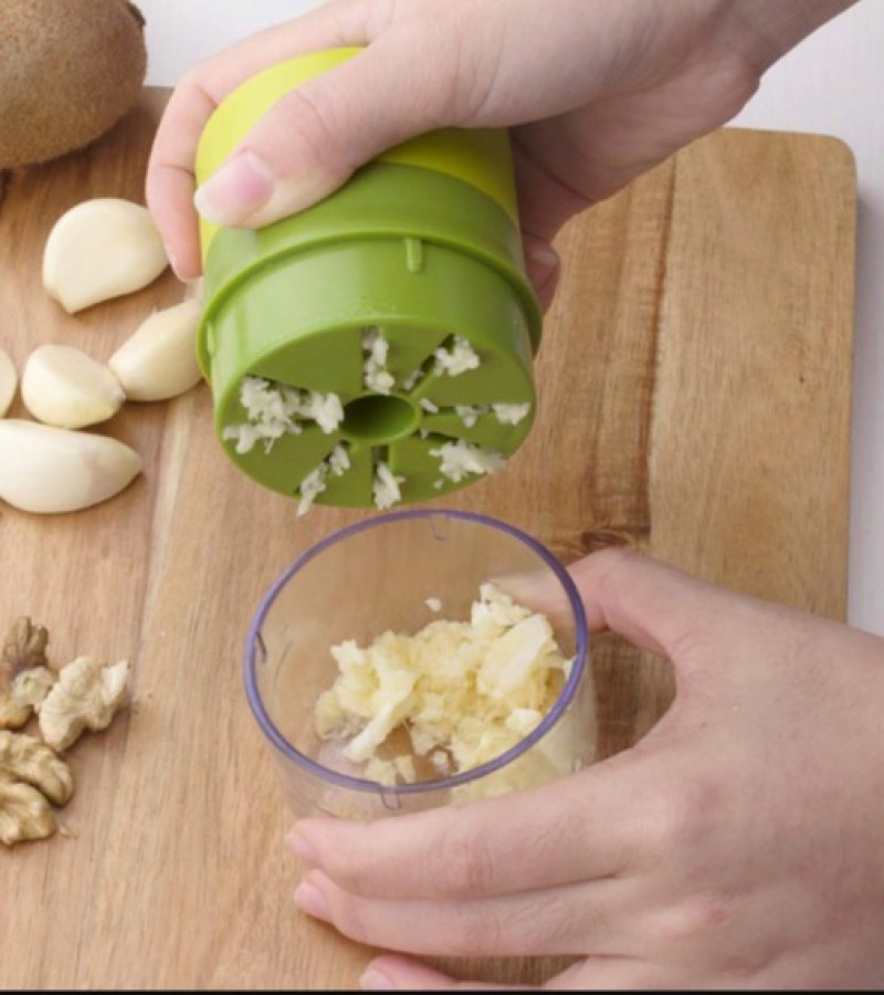 Manual Garlic Walnut Press Mincer Garlic Grinder Crusher Grater Vegetable Tools Kitchen Gadget