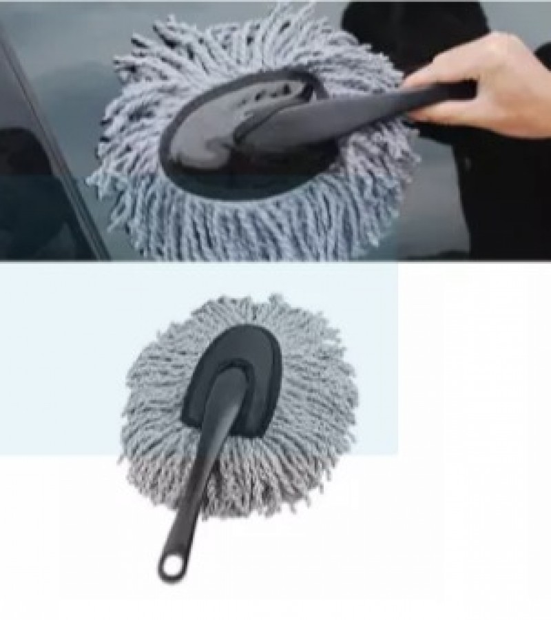 Portable Microfiber Cleaning Brush Tool Glass Cleaning Brush Washable Duster