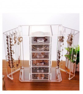 Necklace and earring on sale stand