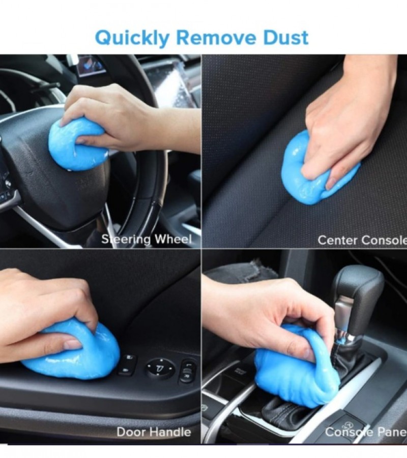 Universal Car Vent Magic Dust Cleaner Car Laptop Keyboard Mud Soft Rubber Cleaning Glue Gel