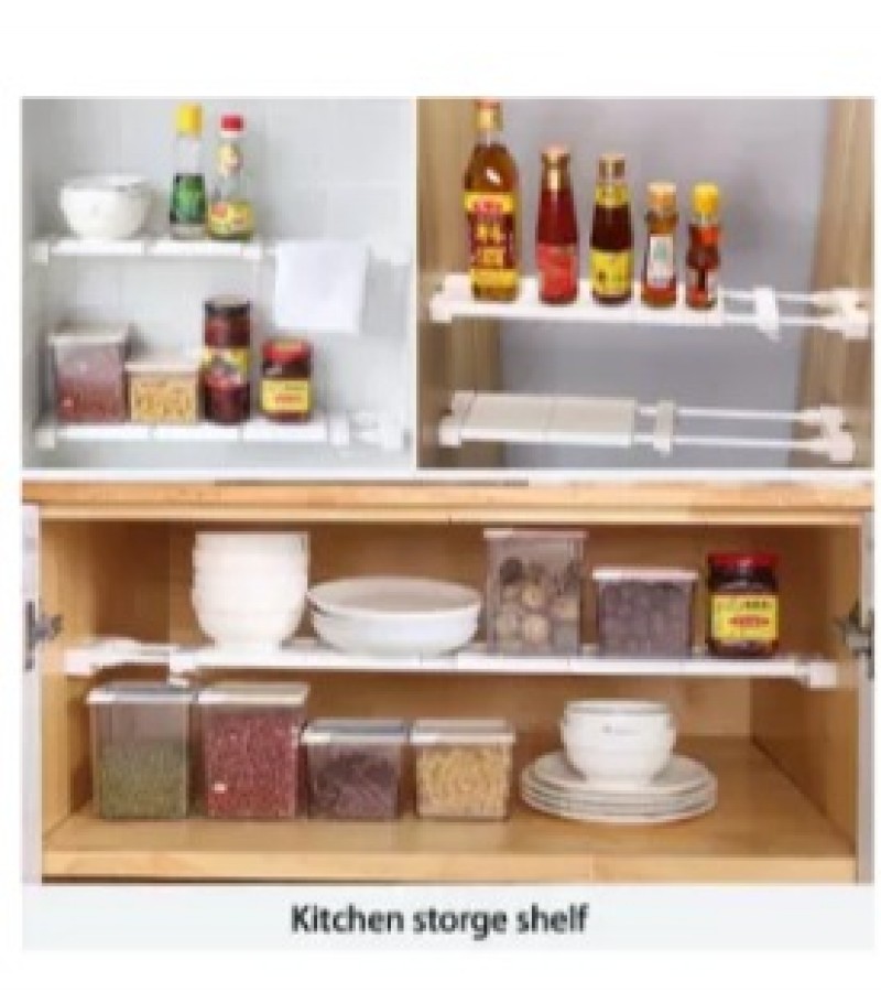 Wall Mounted Adjustable Storage Shelf Cabinet Shelves Wardrobe Storage Rack Size - Size 75*120cm