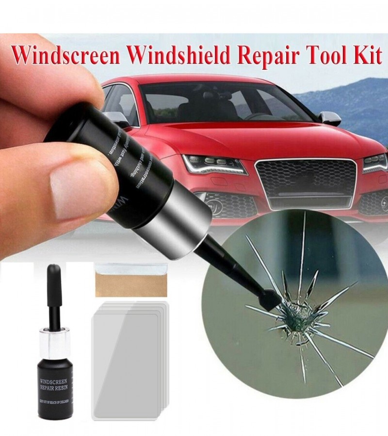 Windshield Automotive Glass Crack Nano Repair Fluid Kit