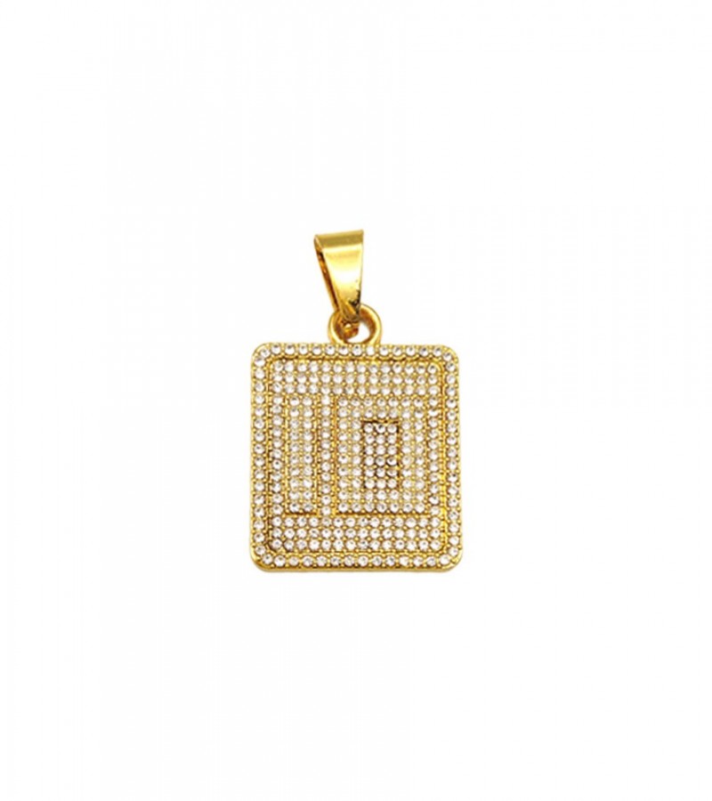 Crystal Golden Color Locket For women