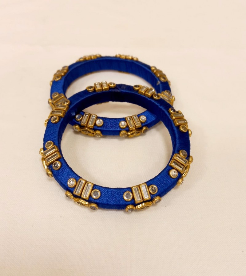 Pair of Elegant  handmade  Kundan bangle