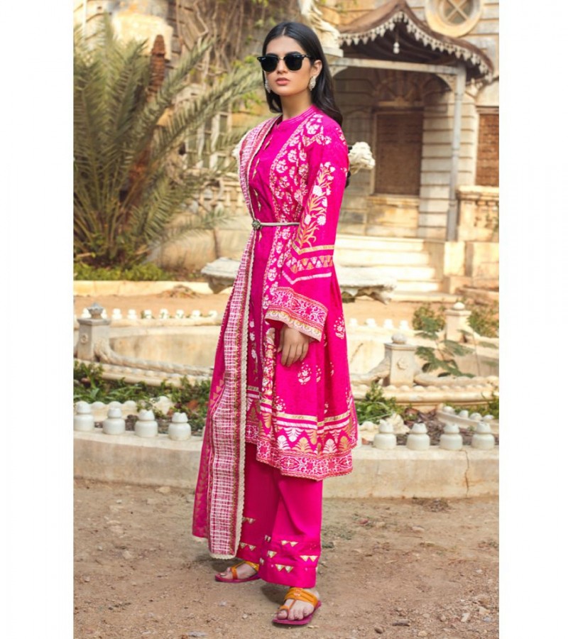 Gul Ahmed 3PC Unstitched Lawn Suit