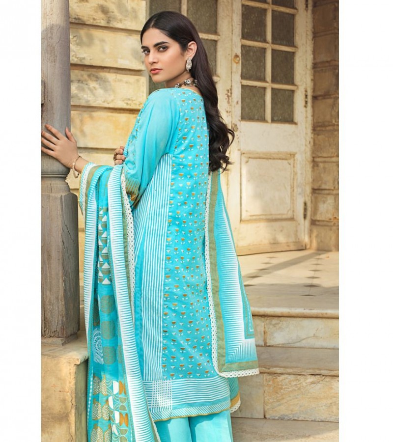 Gul Ahmed 3PC Unstitched Lawn Suit