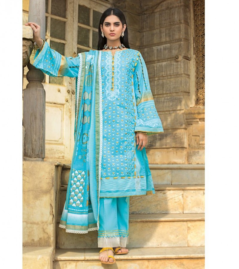 Gul Ahmed 3PC Unstitched Lawn Suit