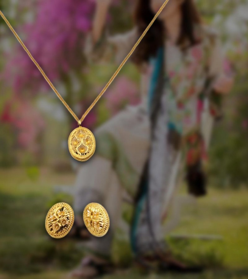 New Crystal Enamel Gold Color Rose Flower Jewelry Sets