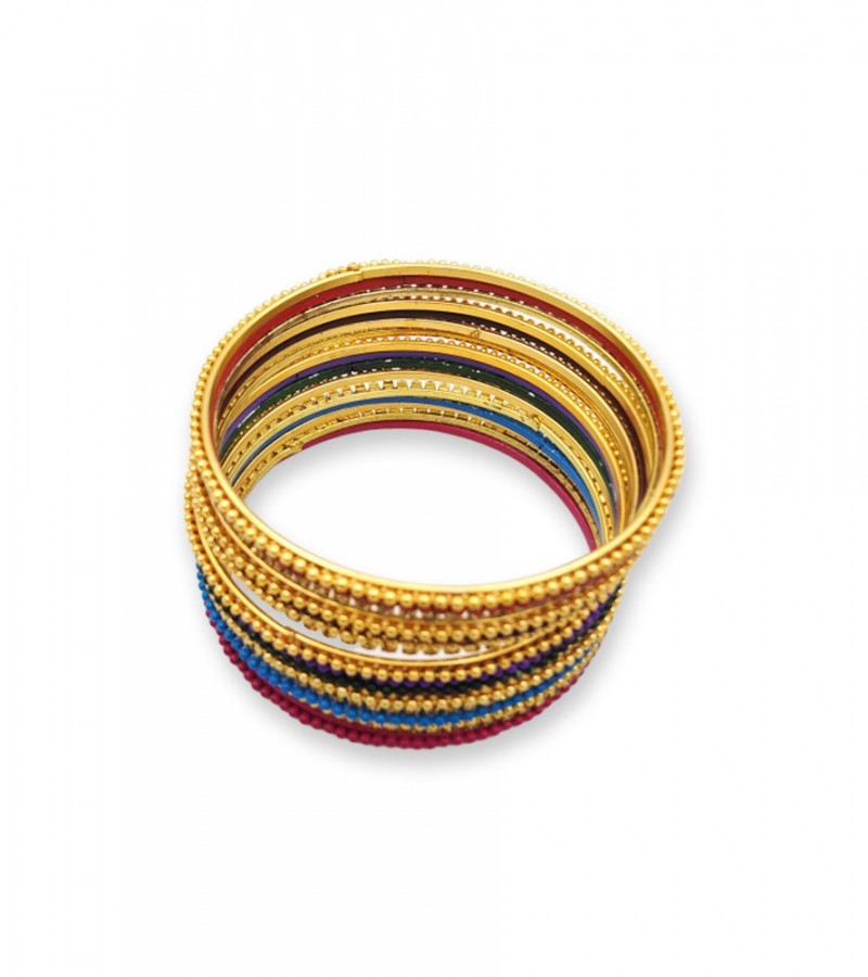 Set of 12 Multani Bangle For Women