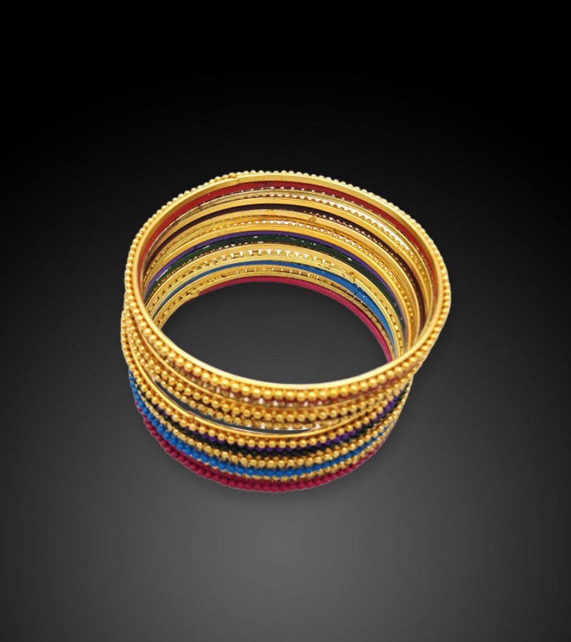 Set of 12 Multani Bangle For Women