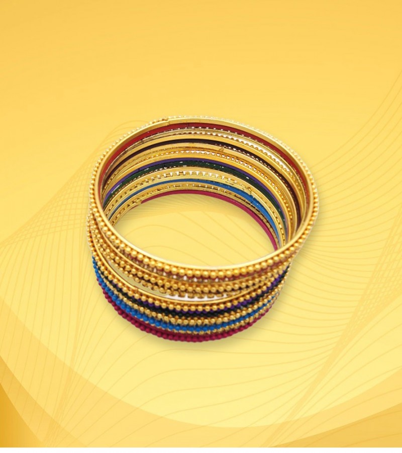 Set of 12 Multani Bangle For Women