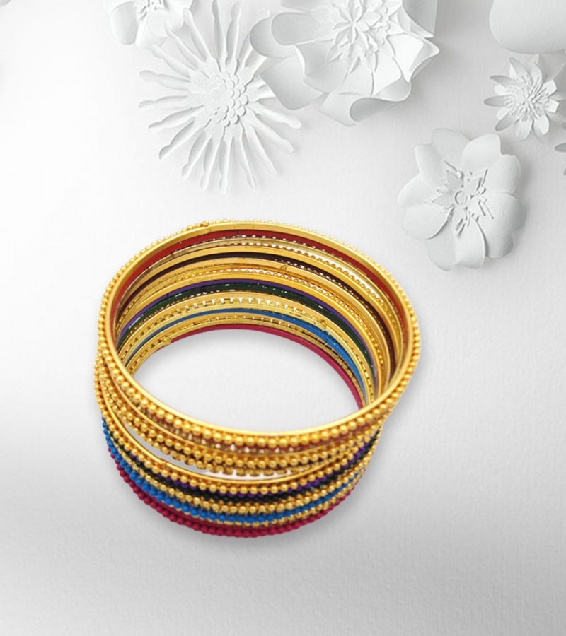 Set of 12 Multani Bangle For Women