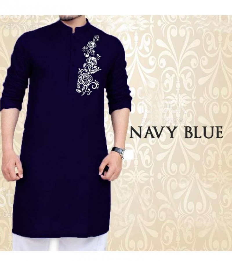 Navy Blue Kurta for men