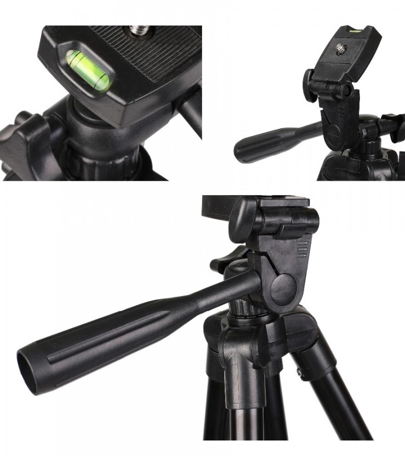 New 3120 Tripod Stand For DSLR CAMERAS-SMARTPHONES-ANDROID-Tripod Stand For YouTuber and TikToker