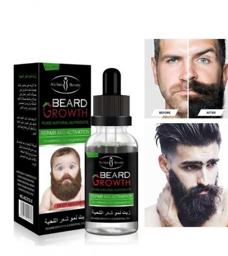 Beard Growth Oil for Men
