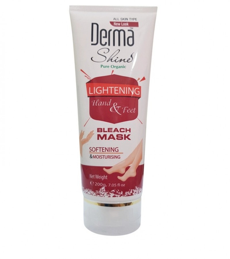 Derma Shine Hand & Foot Lightening Bleach Mask 200g
