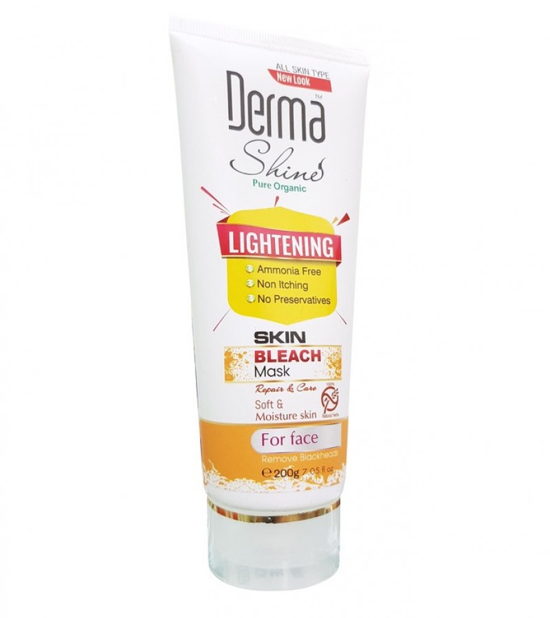 Derma Shine Lightening Skin Bleach Mask 200g