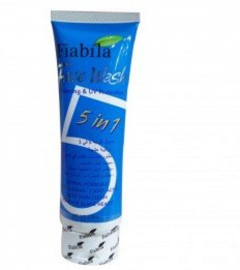 Fiabila 5 In 1 Face Wash Whitening & UV Protection - 100ML