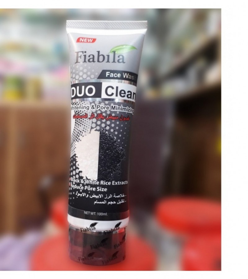 Fiabila Duo Clean Face Wash - Whitening & Pore Minimizing - 100 ML