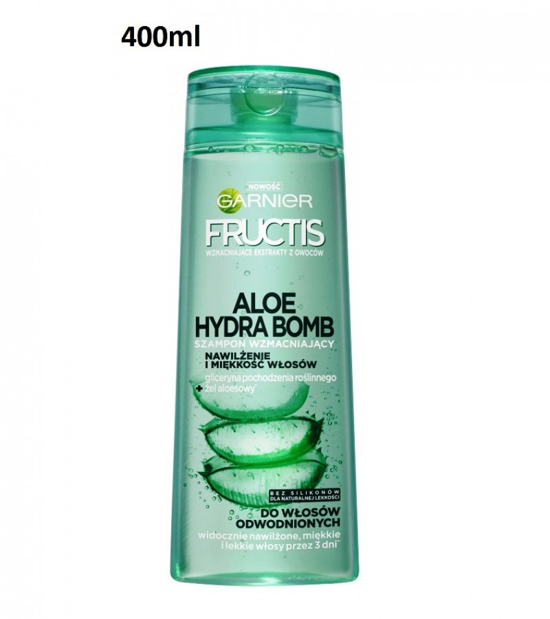 Garnier fructis Aloe hydra bomb shampoo