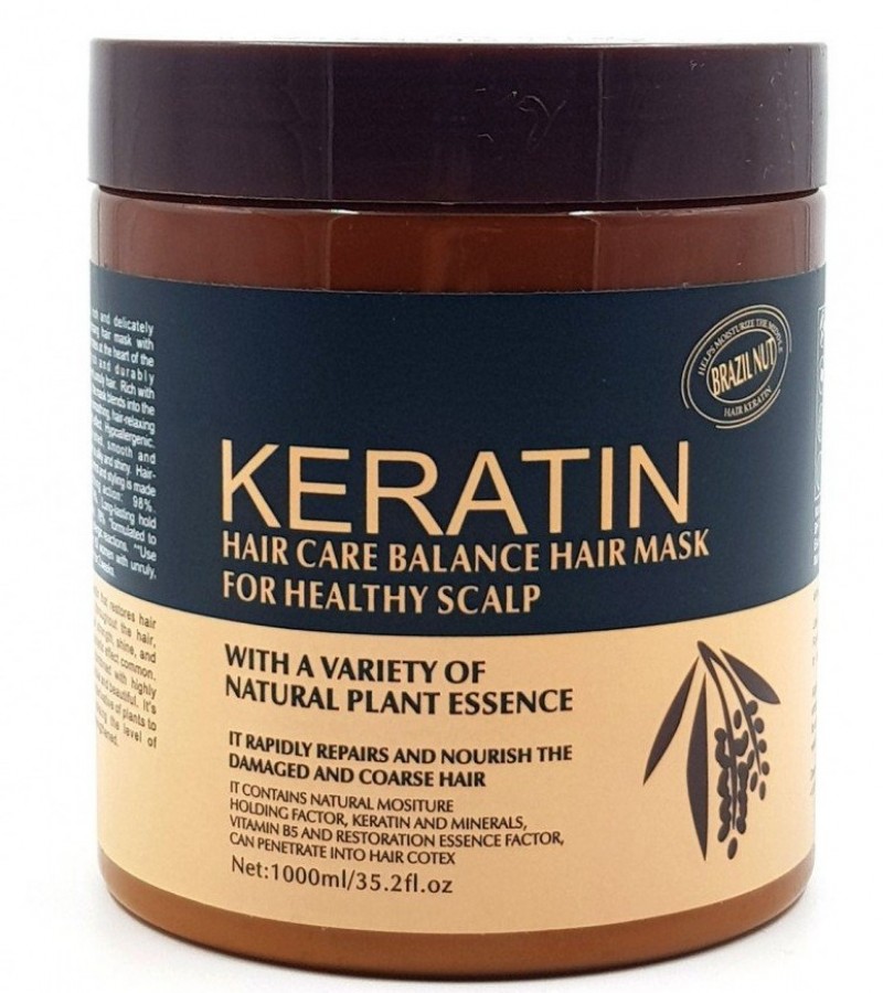 Keratin Hair Care Balance Hair Mask & Hair Treatment for Healthy Scalp