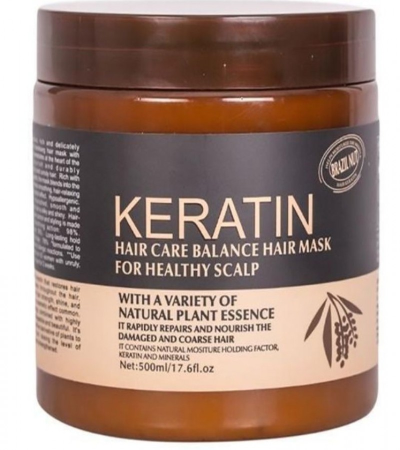 Keratin Hair Care Balance Hair Mask & Hair Treatment for Healthy Scalp