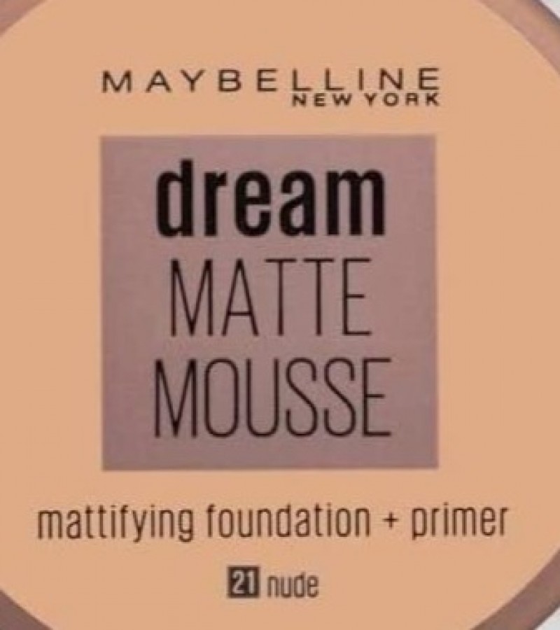 Maybelline Dream Matte Mousse Foundation-10ml