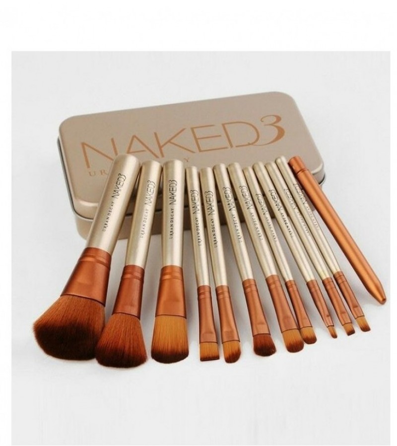 Naked3 Makeup Brush Set