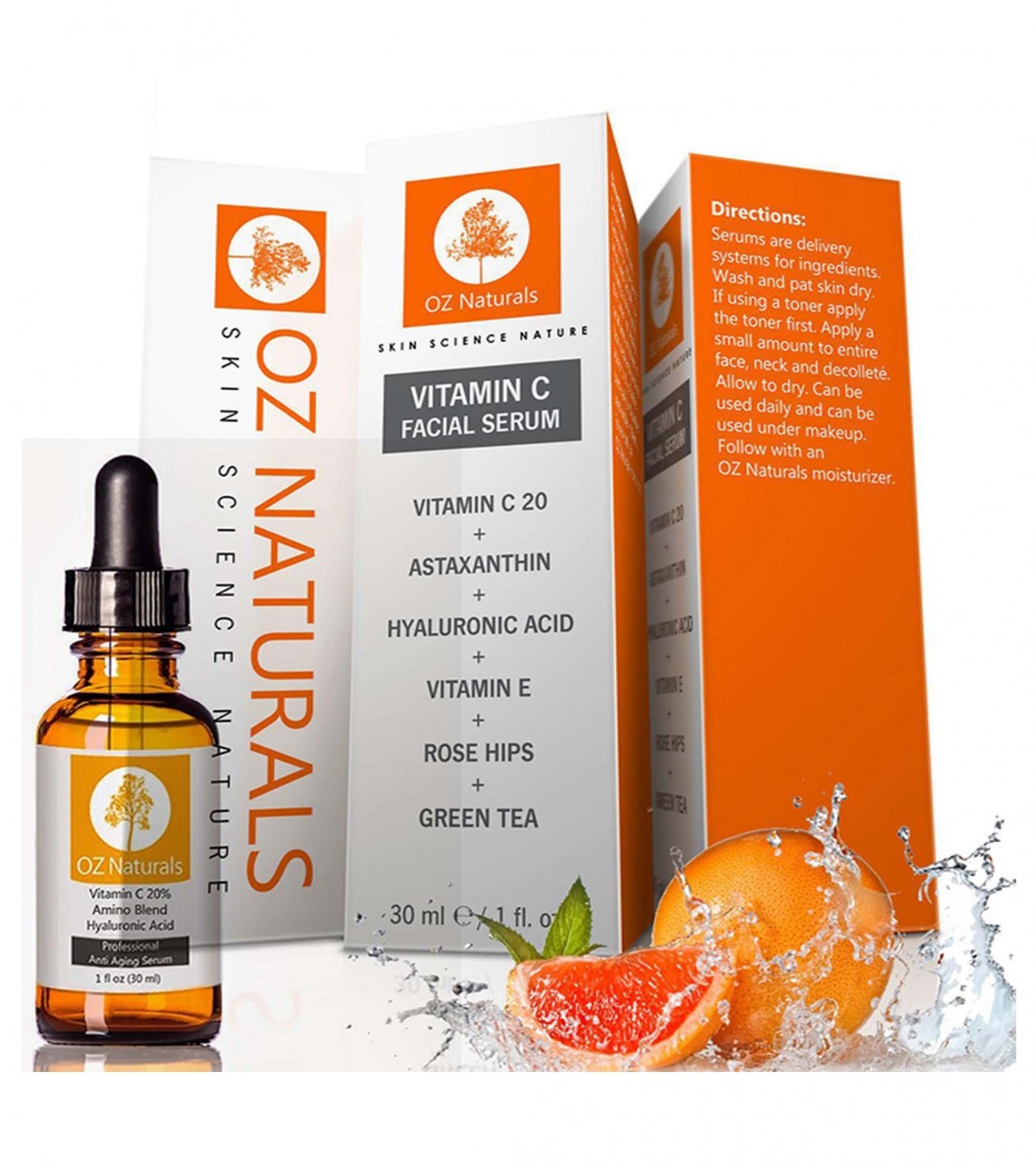 OZNaturals - Vitamin C Serum For Your Face