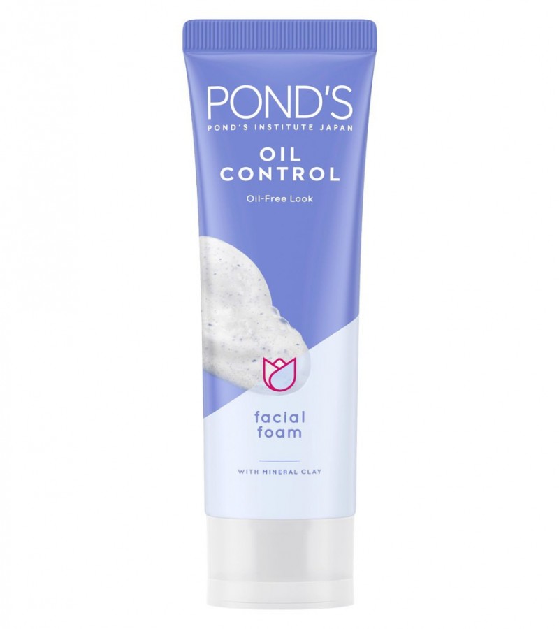 pond's oil control facial foam