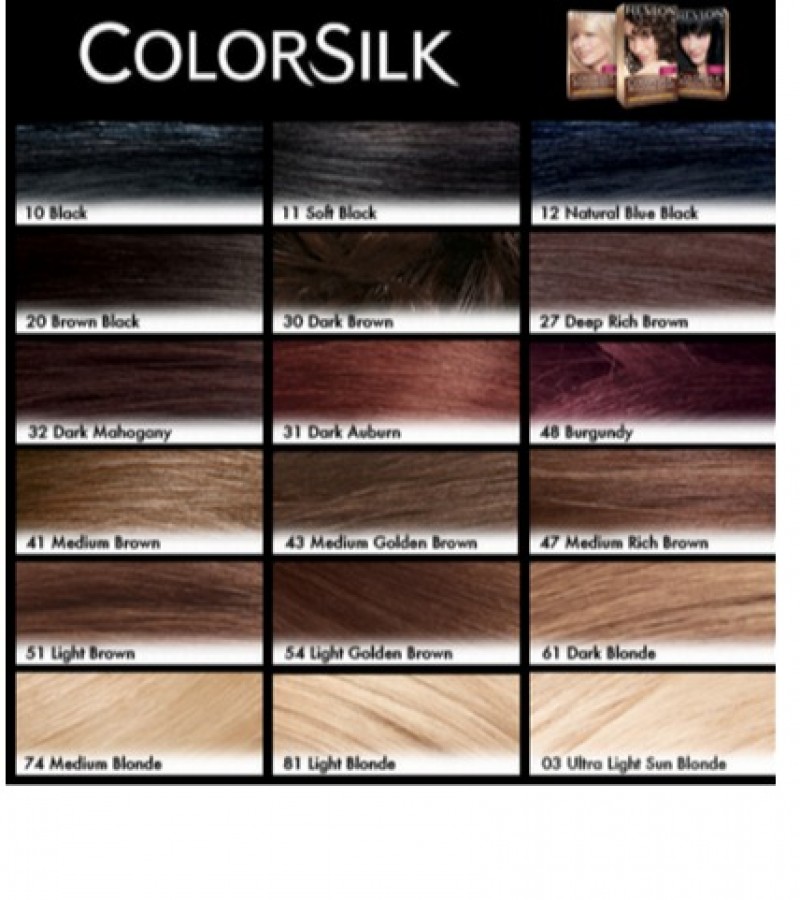 Revlon Color silk All Available