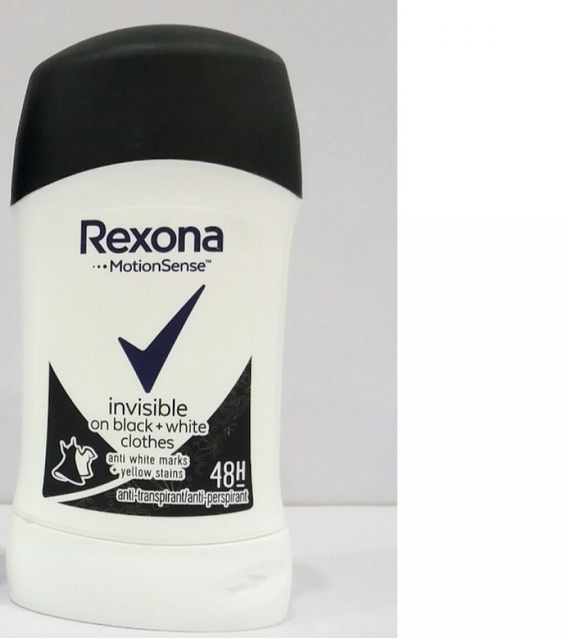 Rexona (ORIGINAL) Invisible pure black + white Anti-Perspirant-40ML
