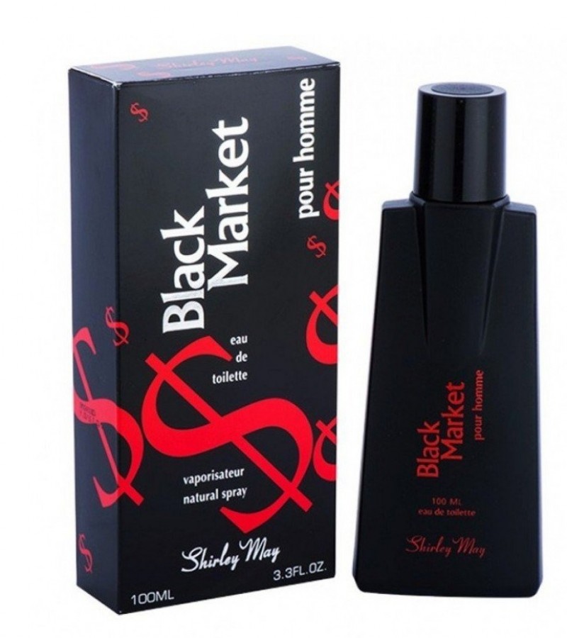 Shirley May Black Market Perfume For Men - 100 ml