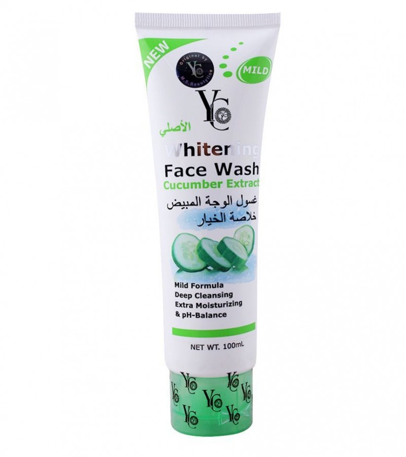 YC Whitening Face Wash Cucumber Extract - 100ML