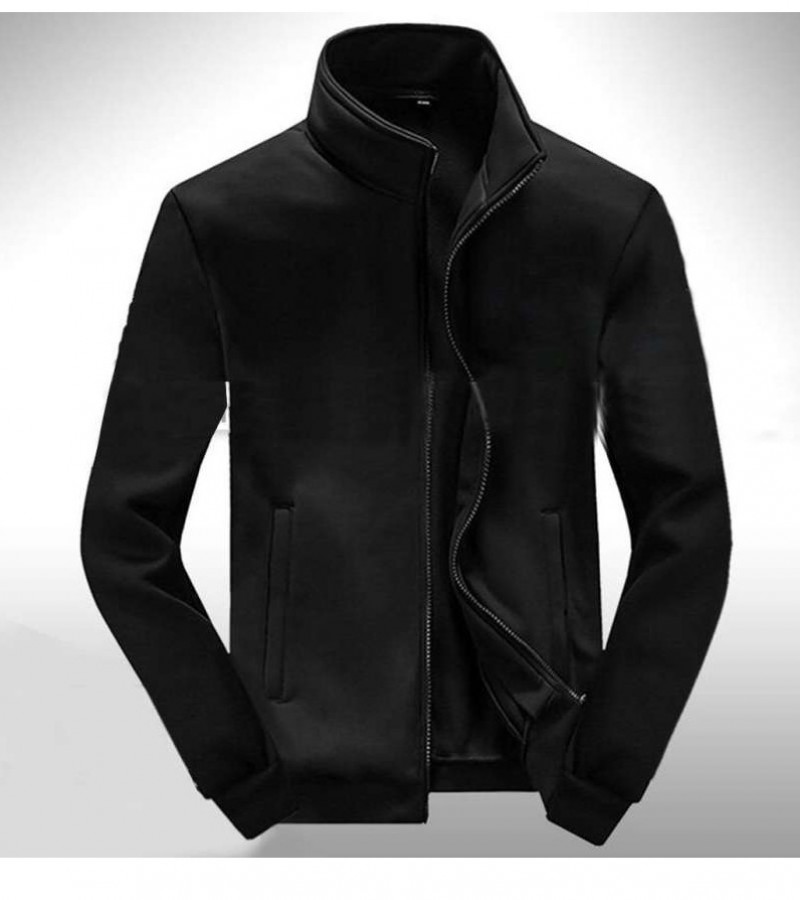 New Men Cool & Stylish Black Bomber Jacket