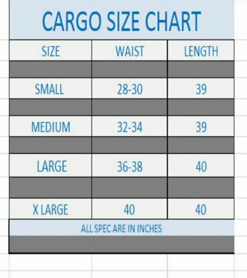 New Stretchable 6 Pocket Cargo For Men