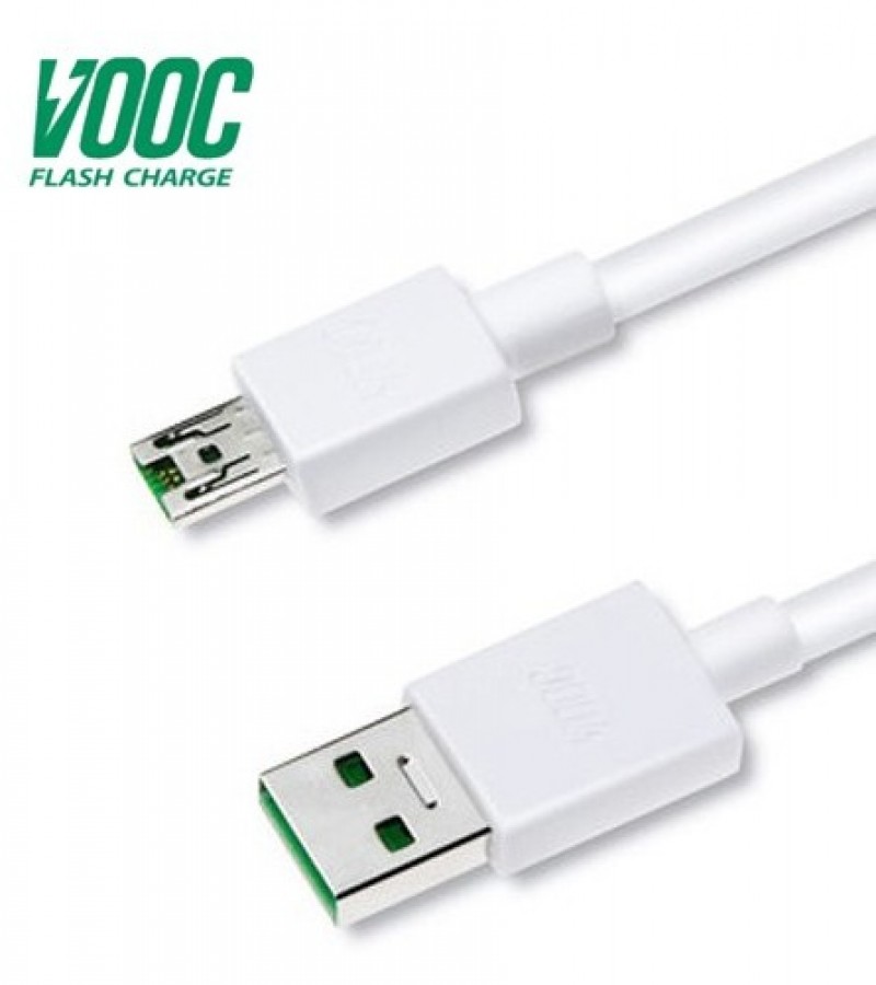 New VOOC Fast Charging Data Cable 1 Metre For OPPO F9-F9 Pro-F11-OPPO Reno - Fast Charging Cable