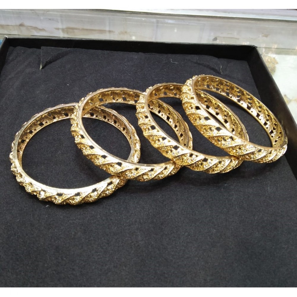 4 Piece Gold Bengals - 1 Karat - Size-2.8