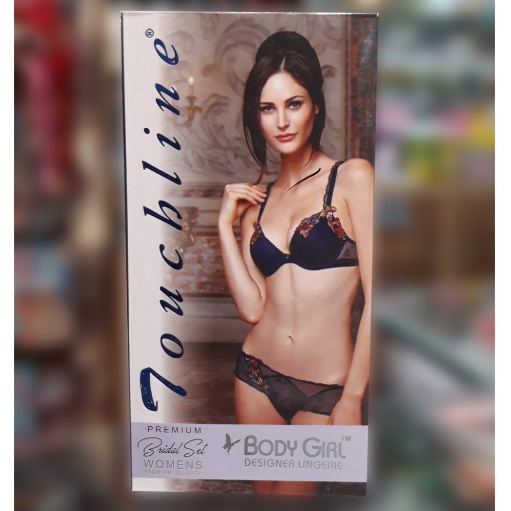 Touchline Body Girl Designer Lingerie For Women - Premium Bridal Set - 32” to 36”