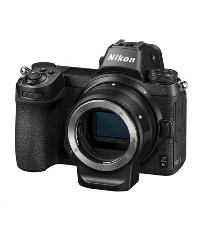 Nikon Z6 Mirrorless (Body) with Mount Adapter FTZ Camer