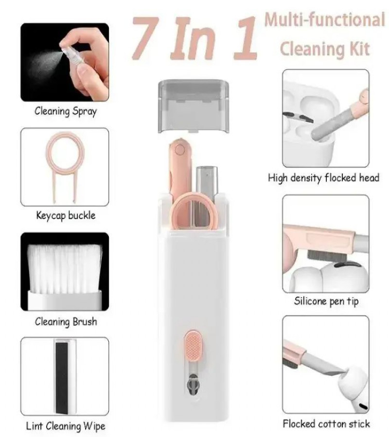 7 in 1 Keyboard Cleaning Brush Computer Earphone Cleaning tools Keyboard Cleaner