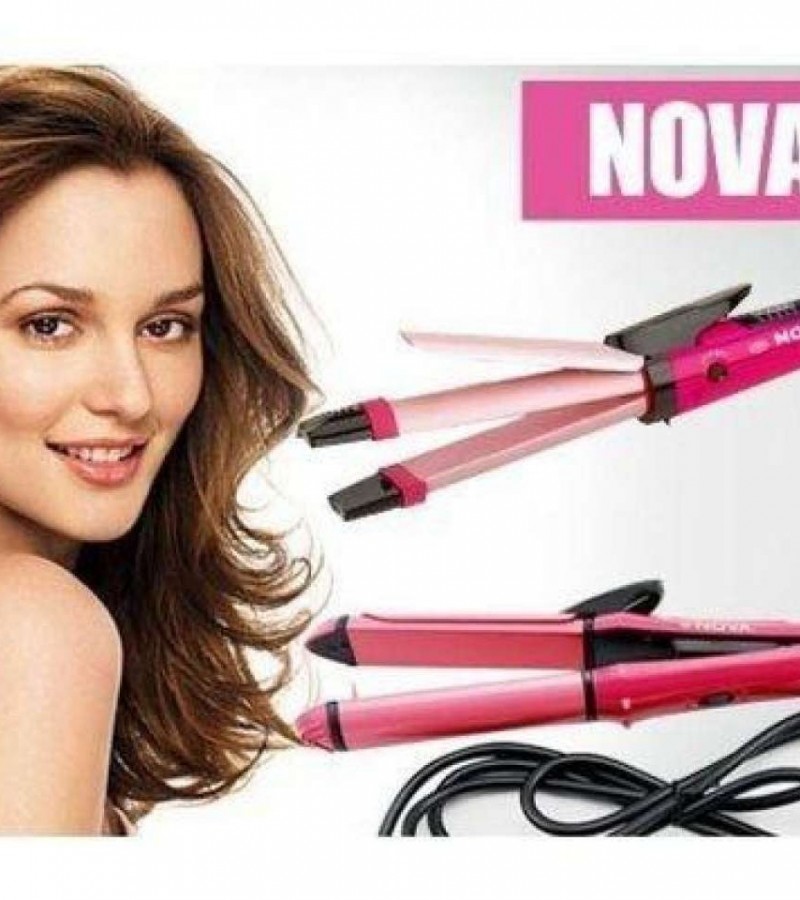 Nova Hair Curler & Straightener - NHC-2009 - Sale price - Buy online in Pakistan Nova Hair Curler & Straightener - NHC-2009 - Sale price - Buy online in Pakistan